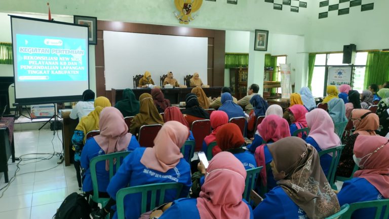 PERTEMUAN REKONSILIASI SISTEM INFORMASI KELUARGA (NEW SIGA) PELAYANAN KB DAN PENGENDALIAN LAPANGAN TINGKAT KABUPATEN