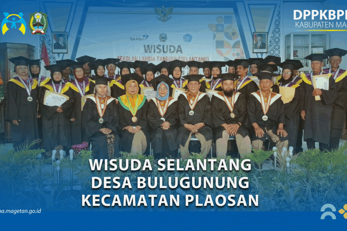 Wisuda Sekolah Lansia Tangguh (Selantang) Desa Bulugunung Tahun 2025