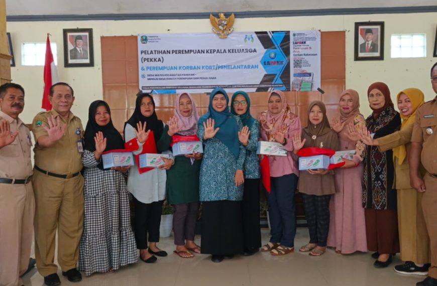 Pelatihan Perempuan Kepala Keluarga dan Perempuan Korban KDRT / Penelantaran di Desa Wates, Panekan, Tahun 2025